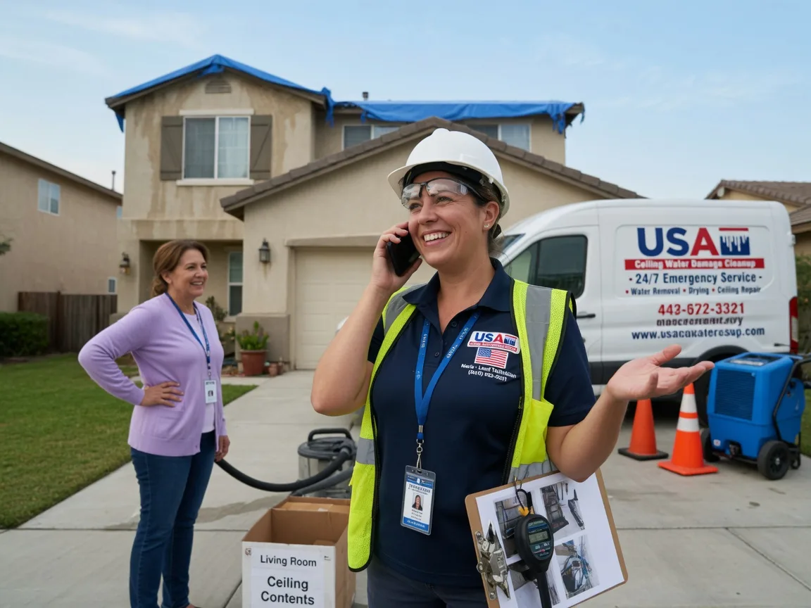 Ceiling Water Damage Restoration Sidell, IL FAQs